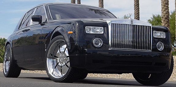 Donz Brigante Custom Wheels on 2006 Rolls Royce