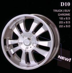 DIP D10 TRUCK | SUV CHROME