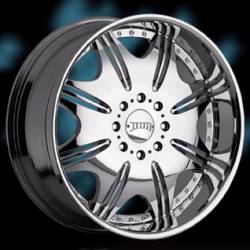 22x9.5 DUB Condo Chrome Wheels > $1599 set!