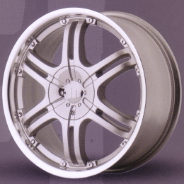 HE832 CYBER Silver Machined