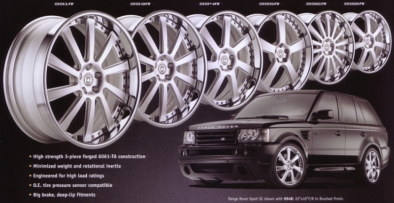 HRE 990R forged series