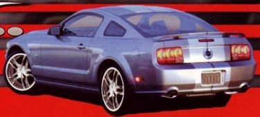 Platinum Twin Twist on Ford Mustang