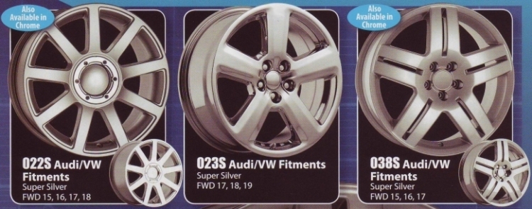OE Performance Alloy Wheels for Audi