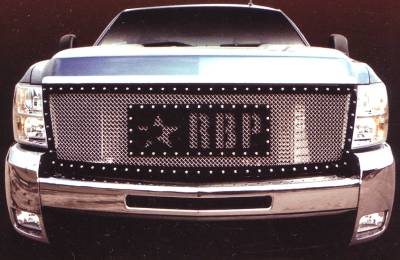 SILVERADO SHOWN WITH RBP RT GRILLE PACKAGE