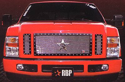 SUPERDUTY SHOWN WITH RBP RT GRILLE PACKAGE