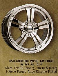 Z50 Chrome with AR Logo