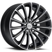 Drag Concepts R20 Black Machined Wheels
