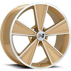 Hurst Dazzler Gloss Gold Machined Wheels