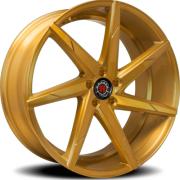 Morder MS-007 Custom Gold Wheels