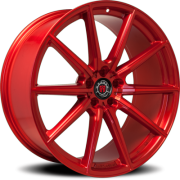 Morder MS-010 Custom Red Wheels