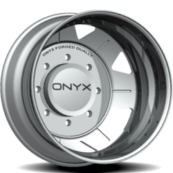Onyx FD 00 Polished Dually Wheel Rear
