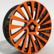 Pente Vigor Orange andBlack Wheels