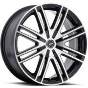 Platinum 434 Orion Gloss Black Machined Wheels