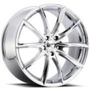 Platinum 435 Flux Chrome Wheels