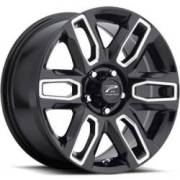 Platinum 252 Allure Gloss Black Wheels